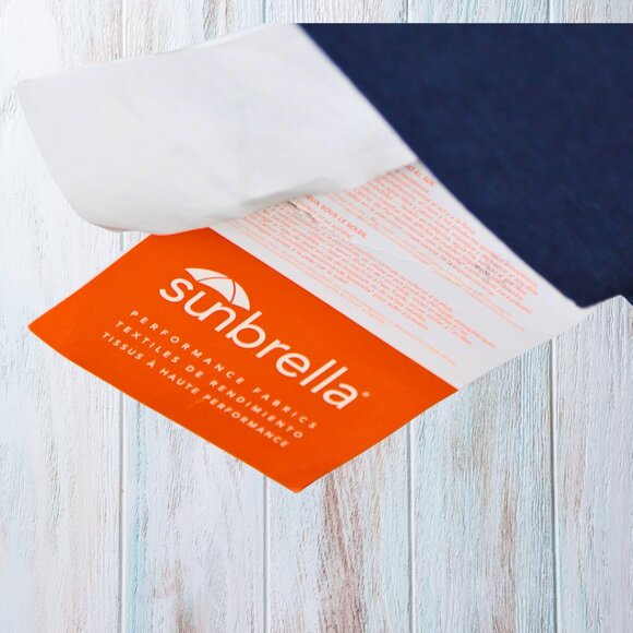 Sunbrella Blue Seat Cushion – New with Factory Tags - Picture 2 of 2